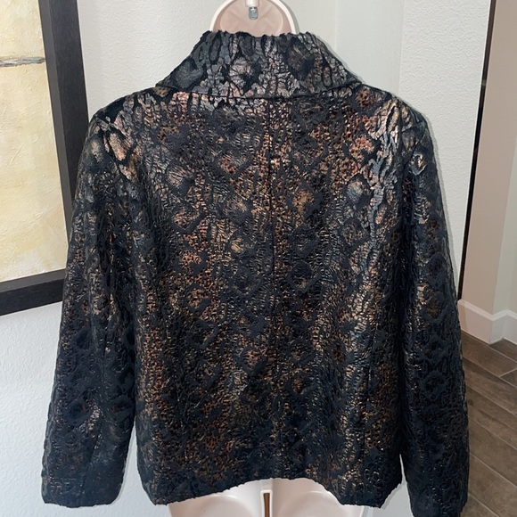 GORGEOUS PYTHON IN BLACK AND COPPER! By ERIN SZ L SOFT AND COMFORTABLE - Picture 8 of 15